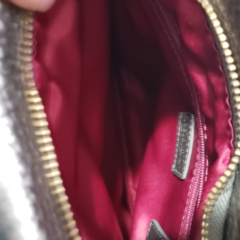 Cole Haan Farrah Crossbody Village Bag, In Pewter Peb… Gem